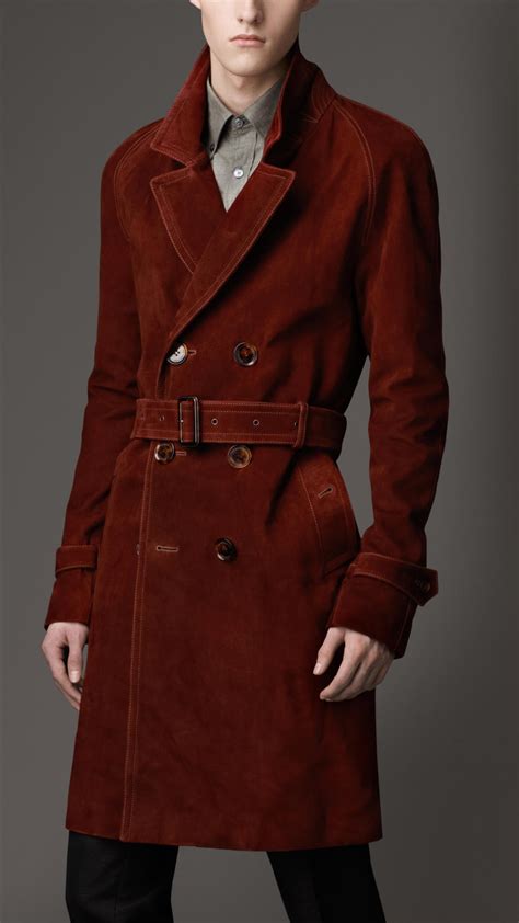 burberry men suede jacket and matching pants coat|burberry jacket men windbreaker.